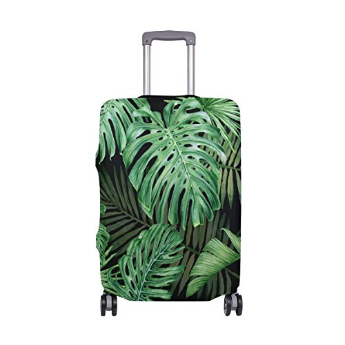 ALAZA Tropische Palmblätter Gepäckabdeckung Für 18-20 Zoll Koffer Spandex Reise-Schutz