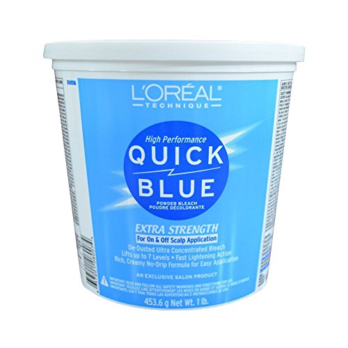 L'Oreal Quick Blue Powder Bleach Extra Strength 450 gm (Haarfarbe)