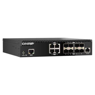 QNAP QSW-M3212R-8S4T 10 GbE Switch Managed 12-Port