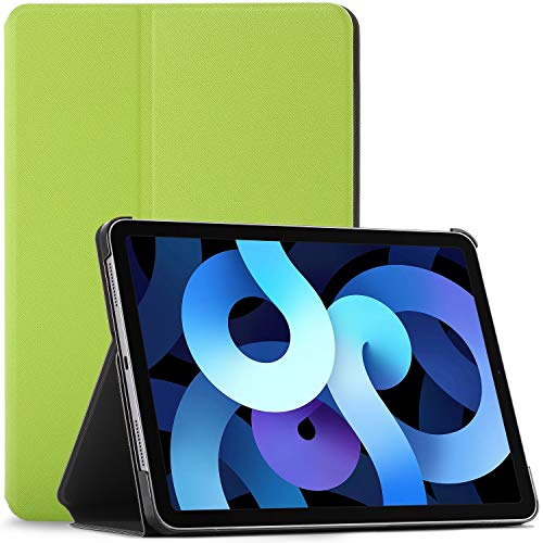 FOREFRONT CASES Hülle für iPad Air 10.9 2020 - Schutz Apple iPad Air Hülle Ständer - Grün - Dünn & Leicht, Smart Auto Schlaf/Wach, iPad Air 2020 10.9 Zoll (4. Generation) Hülle, Tasche