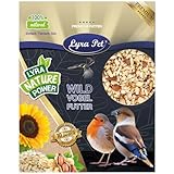 Lyra Pet® | 10 kg Erdnusskerne Gehackt mit Haut | Ideal für Kleine Vögel & Jungtiere | Gehackte Erdnüsse | Ganzjahres Wildvogelfutter | Ballaststoffreiches Vogelfutter | Energie für Wildvögel