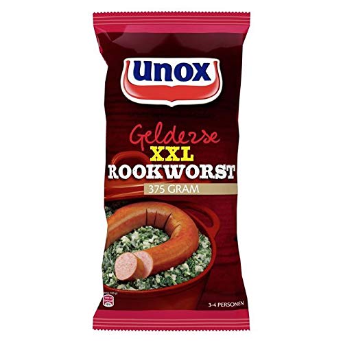 Unox Gelderse Rookworst Räucherwurst, 375 g