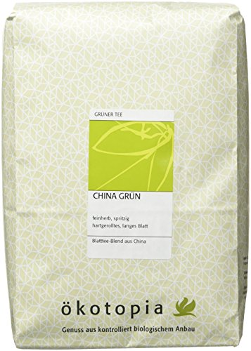 Ökotopia Grüner Tee China Grün, 1er Pack (1 x 1000 g)
