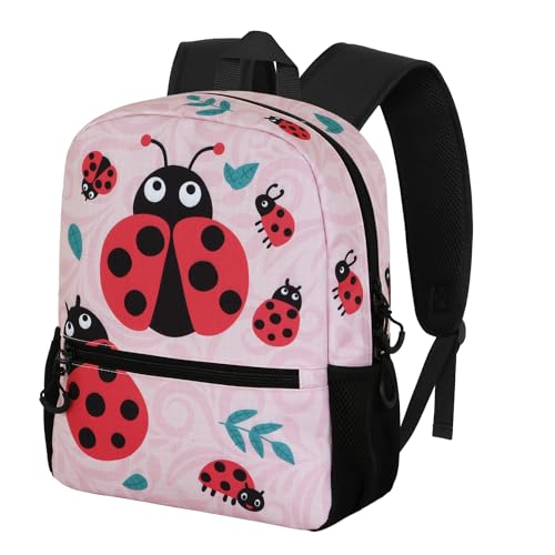 Oh My Pop! Ladybug-Sweet Rucksack, Rosa, 26 x 33 cm, Kapazität 9,5 L