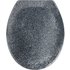 WENKO WC-Sitz »Ottana«, Duroplast, oval, mit Softclose-Funktion - grau