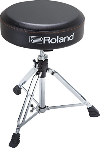 Runder Roland Drum-Hocker mit strapazierfähigem Vinyl-Sitz – RDT-RV