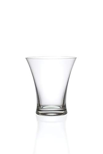 Schott Zwiesel Pure Glassware Vase X-Form, Höhe 19 cm, Durchmesser 16,5 cm