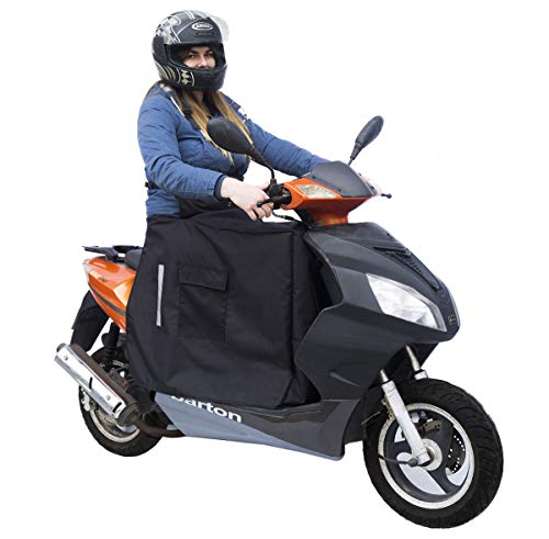 Beinschutz für Motorroller Roller Regenschutz Wetterschutz Abdeck-Nässeschutz-Plane Beindecke [088]