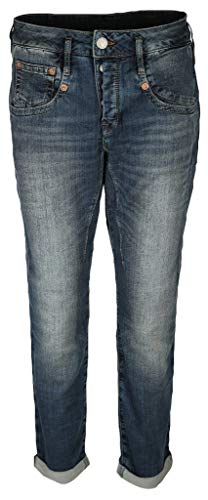 Herrlicher Damen Shyra Cropped Jogg Denim Slim Jeans, Blau (Relax 771), 44 (Herstellergröße: 32)
