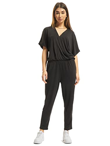 Urban Classics Damen Ladies Modal Jumpsuit, Schwarz (Black 00007), Medium (Herstellergröße: M)
