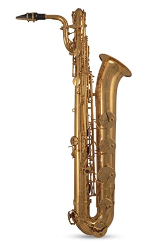 Roy Benson Eb Bariton Saxophon MOD.BS302 Messing lack., inkl. Etui