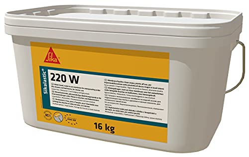 SikaLastic 220W, Flüssige Abwassermembran gebrauchsfertig für Wände und Böden im Nassbereich, 16kg