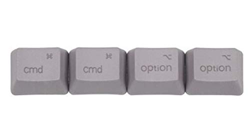 WULE-RYP Orignal Hight Profil Keycaps for Option PBT-Material DSA MAC Key Cap Profil Rot Weiß Grau Schwarz Farbe (Color : GrayOEM)