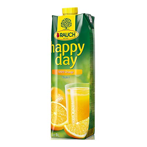 Happy D Orangensaft 100%, 12er Pack (12 x 1 l)