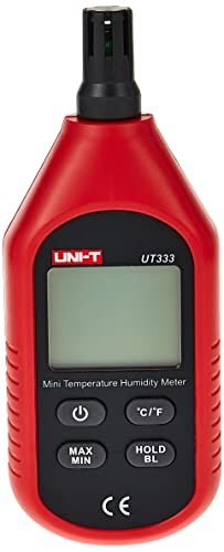 UNI-T UT333 Mini LCD Digital Thermometer Hygrometer Air Temperature and Humidity Meter Moisture Meter