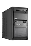 Chieftec LT-01B Mini-Tower 250 W Black Computer Case – Computer Cases (Mini-Tower, PC, Secc, Mini, Black, 0.5 mm), schwarz