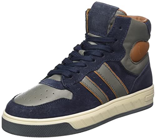 HIP H1263 Sneaker, Dark Blue, 34 EU