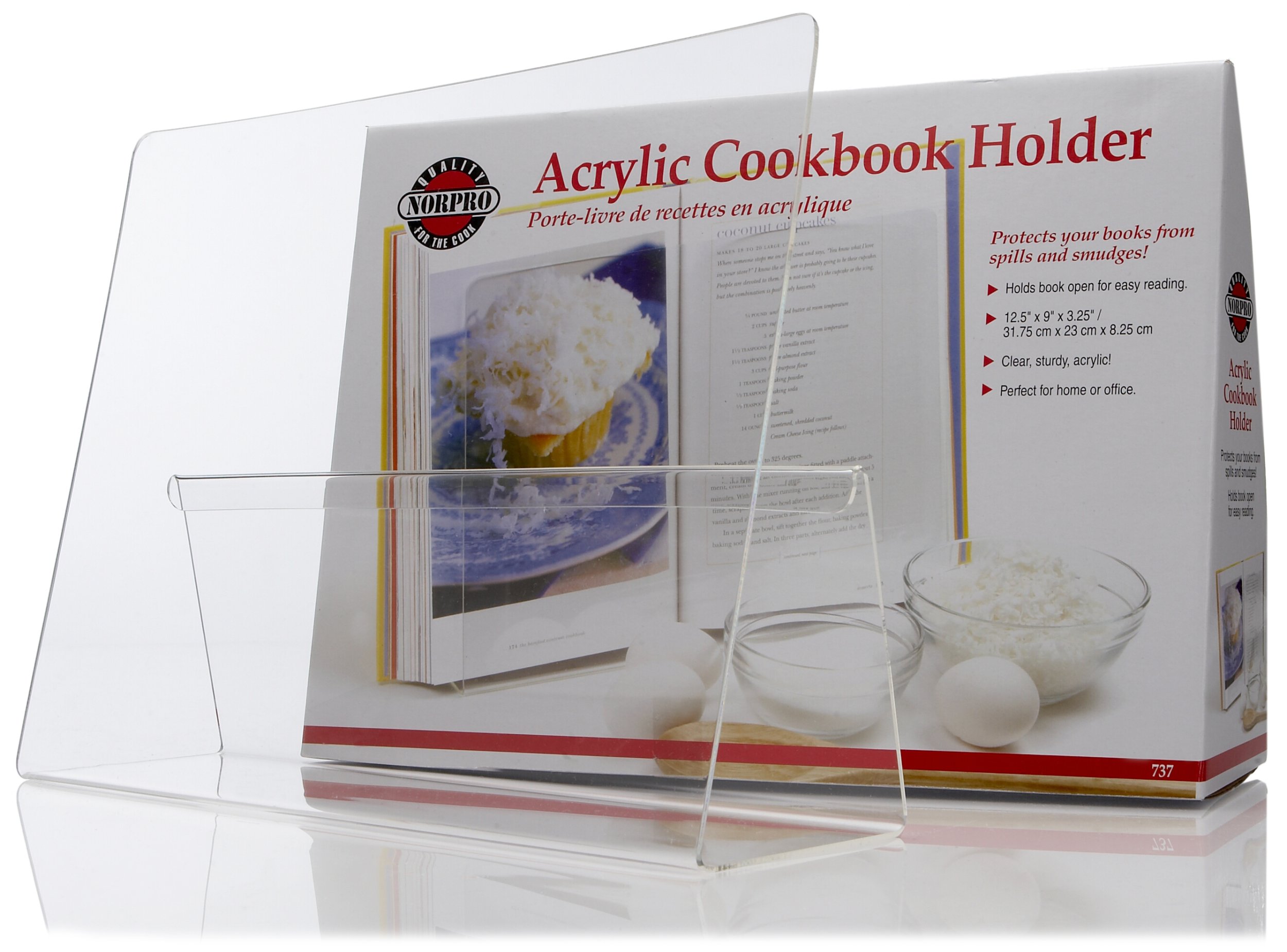 Norpro Acryl CookBook/iPad/Tablet Halter