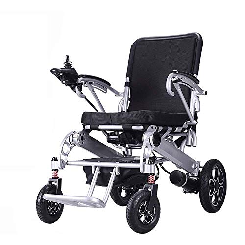 Rollstuhl, Elektrorollstuhl für ältere Menschen Reisen Behinderte Lithiumbatterie Faltbarer leichter Multifunktions-Elektrorollstuhl für ältere Menschen