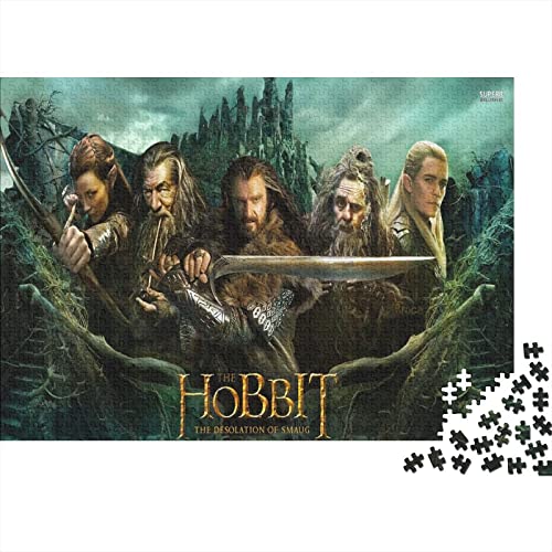 Puzzle Der Hobbit Puzzles 1000 Teile Erwachsene Puzzle 1000 Teile Puzzle Der Hobbit Puzzles Für Erwachsene Und Jugendliche Premium Holzgeschenke 1000pcs (75x50cm)