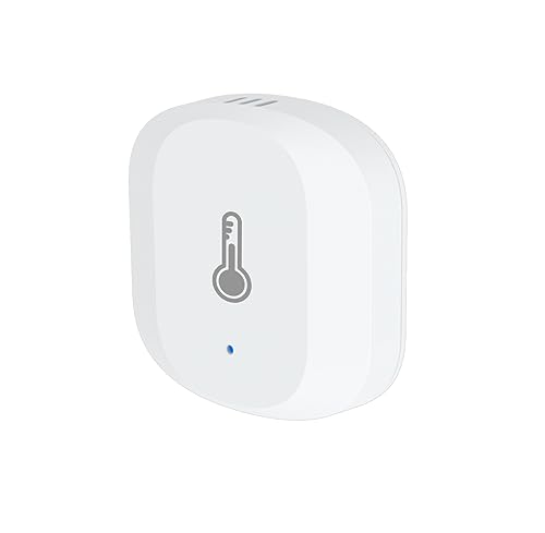 Woox 701266 Sensor Smart Temperatur und Feuchtigkeit, R7048 Weiß