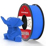 PETG+ 3D Filament 1.75 mm,PETG Plus Drucker Filament,1Spule (2.2lbs) Drucker Filament für 3D Drucken, Dimensional Genauigkeit +/- 0,02 mm,PETG+ Blau