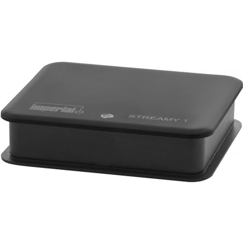 Imperial 22-9028-00 Streamy 1 WLAN-Audio-Receiver für Audio Streaming und Internetradio (AirPlay, DLNA, UPnP, Wi-Fi) schwarz