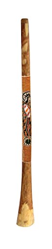 Didgeridoo Eucalyptus Standard bemalt ca. 145-150 cm Dotpainting Percussion Spärisch meditativ