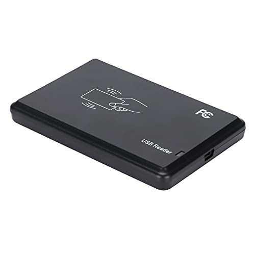 Heayzoki Kartenleser, 125 kHz / 134,2 kHz RFID-Leser, USB-Tier-Tag-ID-Kartenleser für die Zugangskontrolle, Unterstützung für Win XP Win CE Win 7 Win 10 LIUNX Vista Android