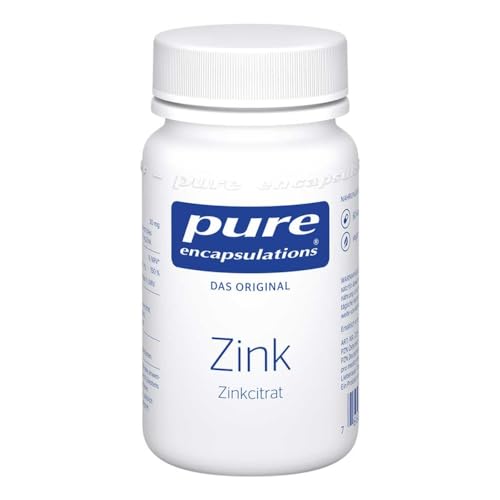 Pure Encapsulations Zink (Zinkcitrat) 60 Kapseln