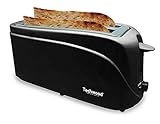 TECHWOOD TGP506 Toaster - Black