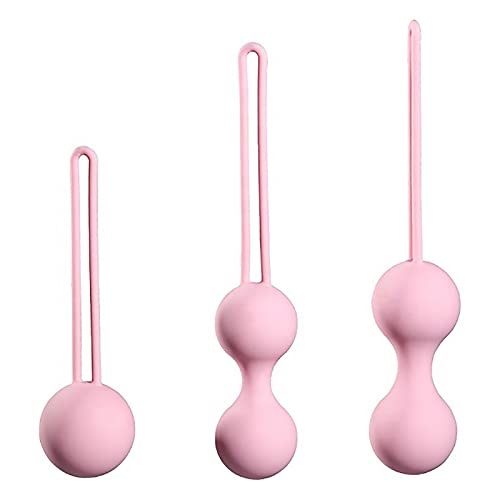 WJE Ben Wa Balls Beckenboden Gewichte übung Bälle Für Frauen - Premium Liebeskugeln, Silikon Kegel Balls Beckenbodentraining Kugeln, Silikon Liebeskugeln Mit, Silikon Als Beckenbodentrainer Perfekt