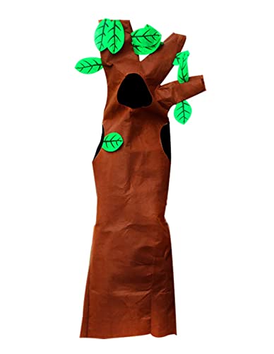 KRUIHAN Unisex Erwachsene Halloween Baum Kostüme - Kinder Party Fancy Kleid Rollenspiel Outfits (160-170cm)
