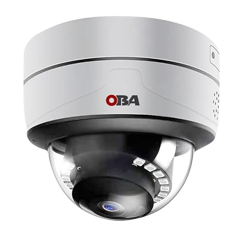 4 MP Dome-Kamera, PoE, Personenerkennung, wasserdicht IP66, Nachtsicht IR 30 m, Audio und Steckplatz Micro-SD-Karte OBA-EC401