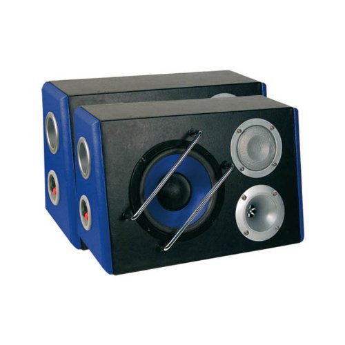 Ototop 93387 Paar Lautsprecherbox Scream 8, Blau