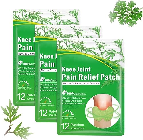 3 BoxesFlexiknee - Natural Knee Pain Patches, Knee Joint Pain Relief Patch, Flex Knee Pain Patch,Herbal Knee Patches for Pain Relief