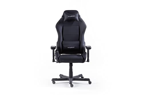 DXRacer Gaming Stuhl, OH/DE01/N, D-Serie, schwarz (OH-DE01-N)