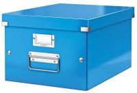 LEITZ Aufbewahrungsboxen LEITZ Ablagebox A4 blaumetalli 16,7 l - 28,1 x 36,9 ...