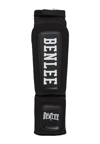 BENLEE Rocky Marciano Unisex - Erwachsene Flexy Woven Shin´n Step Guard, Black, L/XL