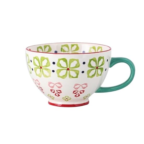 500 ml Keramik Suppentasse Milch Frühstückstasse Nordic Cup (Color : Color 5, Size : 501-600ML)