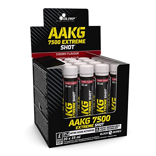 Olimp Sport Nutrition AAKG Extreme Shot Kirsche 20 x 25ml, 1er Pack (1 x 500 ml)