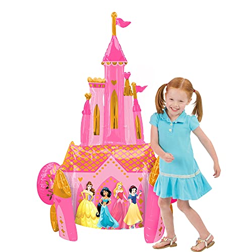 Mayflower Products Folienballon, Motiv: Anagram Princess Once Upon A Time Airwalkers, 139,7 cm, mehrfarbig