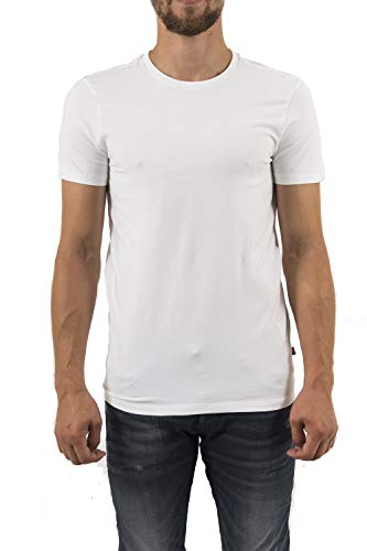 6 er Pack Levis 200SF Crew T-Shirt Men Herren Unterhemd Rundhals, Bekleidungsgröße:S, Farbe:300 - White