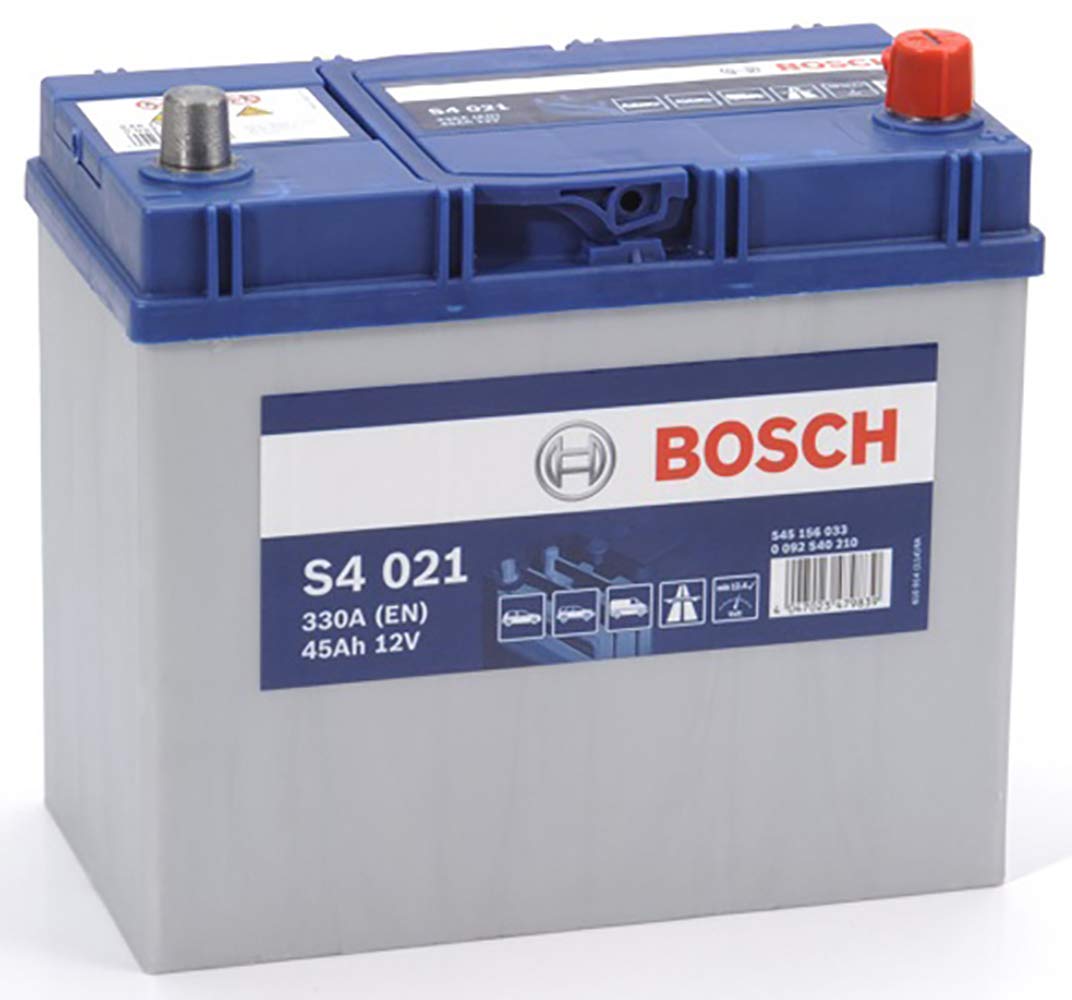 Bosch S4021 - Autobatterie - 45A/h - 330A - Blei-Säure-Technologie - für Fahrzeuge ohne Start-Stopp-System