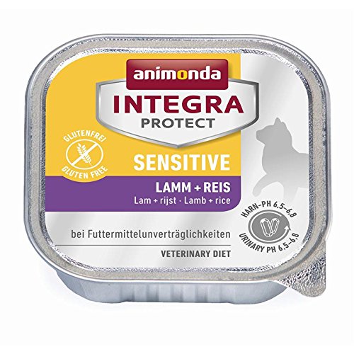 animonda Integra Protect Sensitiv mit Lamm & Reis | 16x 100g