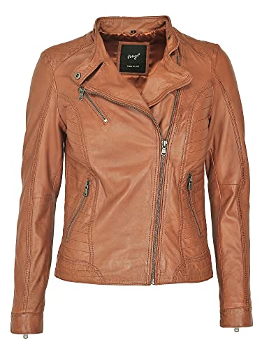 Maze Damen Lederjacke 4202165 Cognac XL