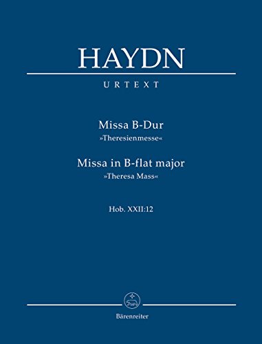 Missa B-Dur Hob.XXII:12 : für Soli, Chor und Orchester