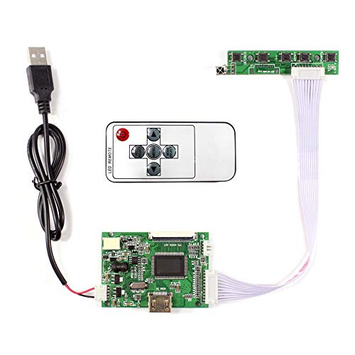 HDMI-LCD-Controller-Board für 16,5 cm (7 Zoll) 20,3 cm (8 Zoll) 9 Zoll 800 x 480 AT065TN14 AT070TN92 AT080TN64 AT090TN10 LCD-Panel