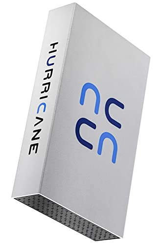 Hurricane 2.5TB Externe Aluminium Festplatte 3.5" USB 3.0 Backup Speicher 3518S3 Desktop HDD extern Speichererweiterung für PC Laptop, Xbox, Ps4, Ps5, smart TV, für Windows macOS Linux