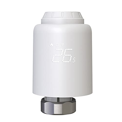 TELLUR SMART Home Heizkörperthermostat, WLAN Thermostat Smartes Thermostat mit App-Funktion, kompatibel mit Amazon Alexa, Google Home